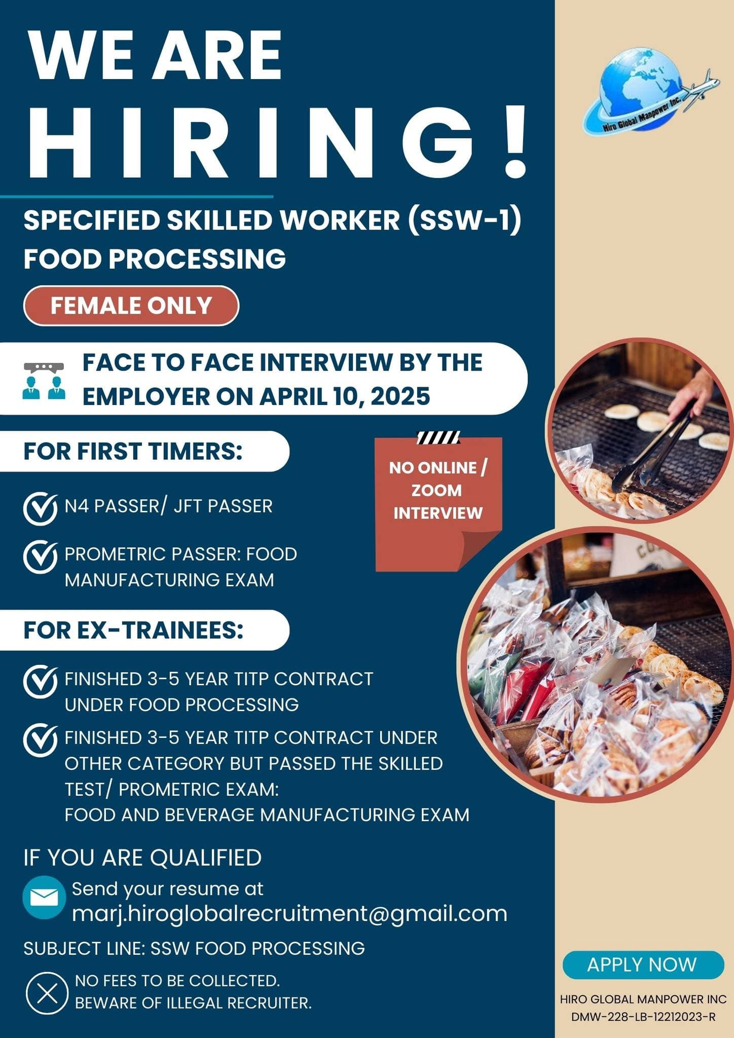 FOOD AND BEVERAGE MANUFACTURING