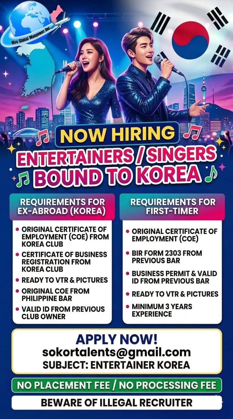 SINGER / ENTERTAINER